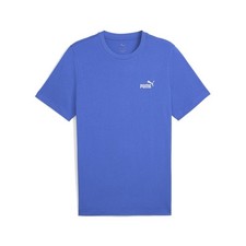 PUMA Essentials Small No. 1 Logo Tee Mens Blue Casual Tops 69196713
