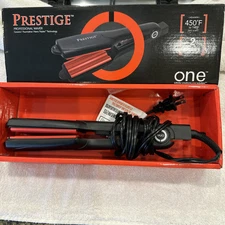 Prestige One Professional Hair Waver 2" Wide Tri-Layer Pro Styling Curling Iron