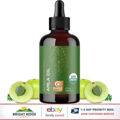 Cold-Pressed Amla Oil for Hair Moisture and Growth - 100% Pure Organic Formula