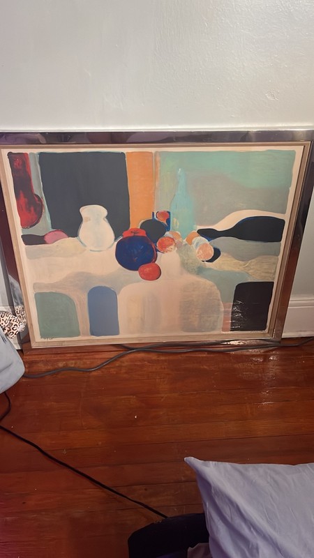 Obra original de roger muhl a la venta. Hermosa pieza ideal para amante del arte