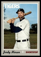 2019 Topps Heritage Jordy Mercer Detroit Tigers #656