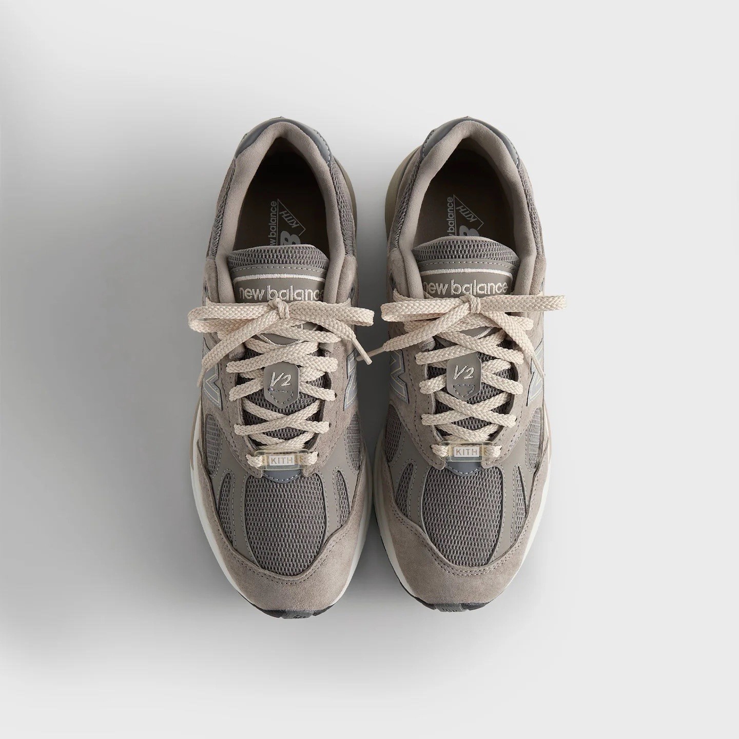 Kith New Balance Made In Uk 991v2 Moonrock  UK 7 us7.5 BRAND NEW IN BOX image 6