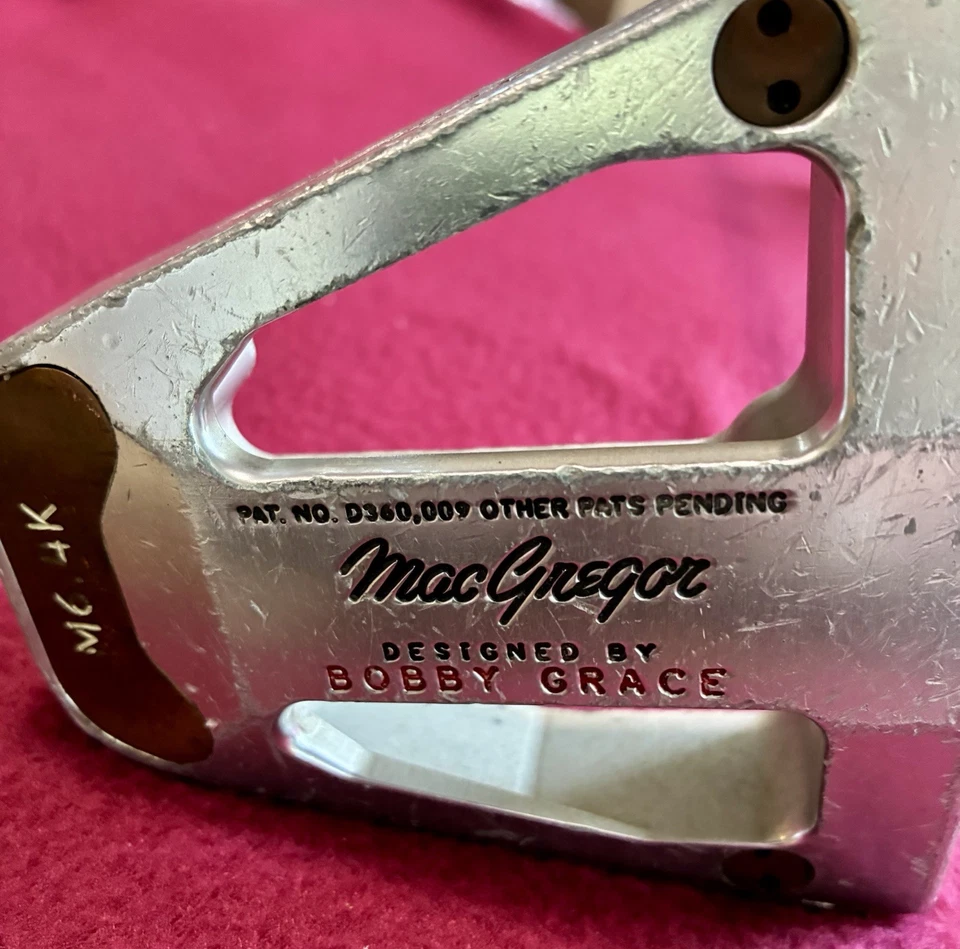 Vintage Macgregor V-Foil M5K Putter SuperStroke Slim 3.0 Mens Left Hand - Image 4 of 4