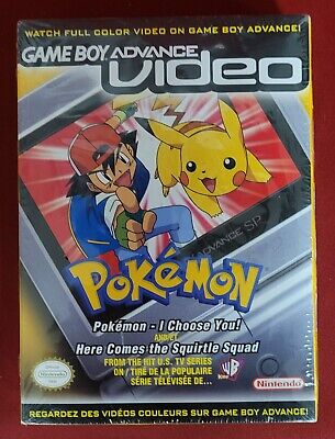 Game Boy Video: Pokémon -- I Choose You & Here Comes Squirtle Squad Game Boy Advance, for sale online | eBay