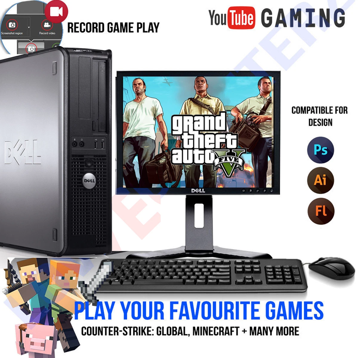 Cpu price deals 8gb ram