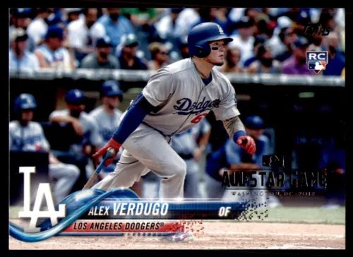 2018 Topps - Alex Verdugo #281 (RC) Dodgers All Star Game Stamp SP