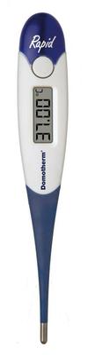 Domotherm  Rapid digitales Fieberthermometer, 2 Nachkommastellen flexible Spitze