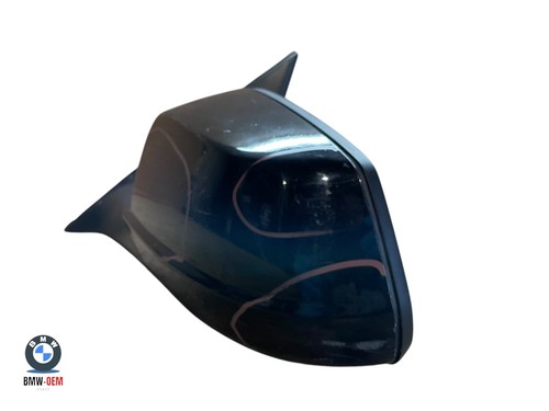 BMW 5 SERIES F10 F11 WING MIRROR LEFT PASSENGER SIDE IN BLACK 668 5PIN - Picture 9 of 12