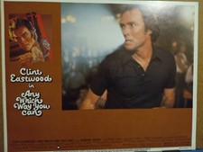 Lobby Card 1980 ANY WHICH WAY YOU CAN angry Clint Eastwood