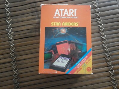 Atari 2600 Spiel   Star Raiders   zum Teil ungeöffnet in OVP CIB NTSC von 1982