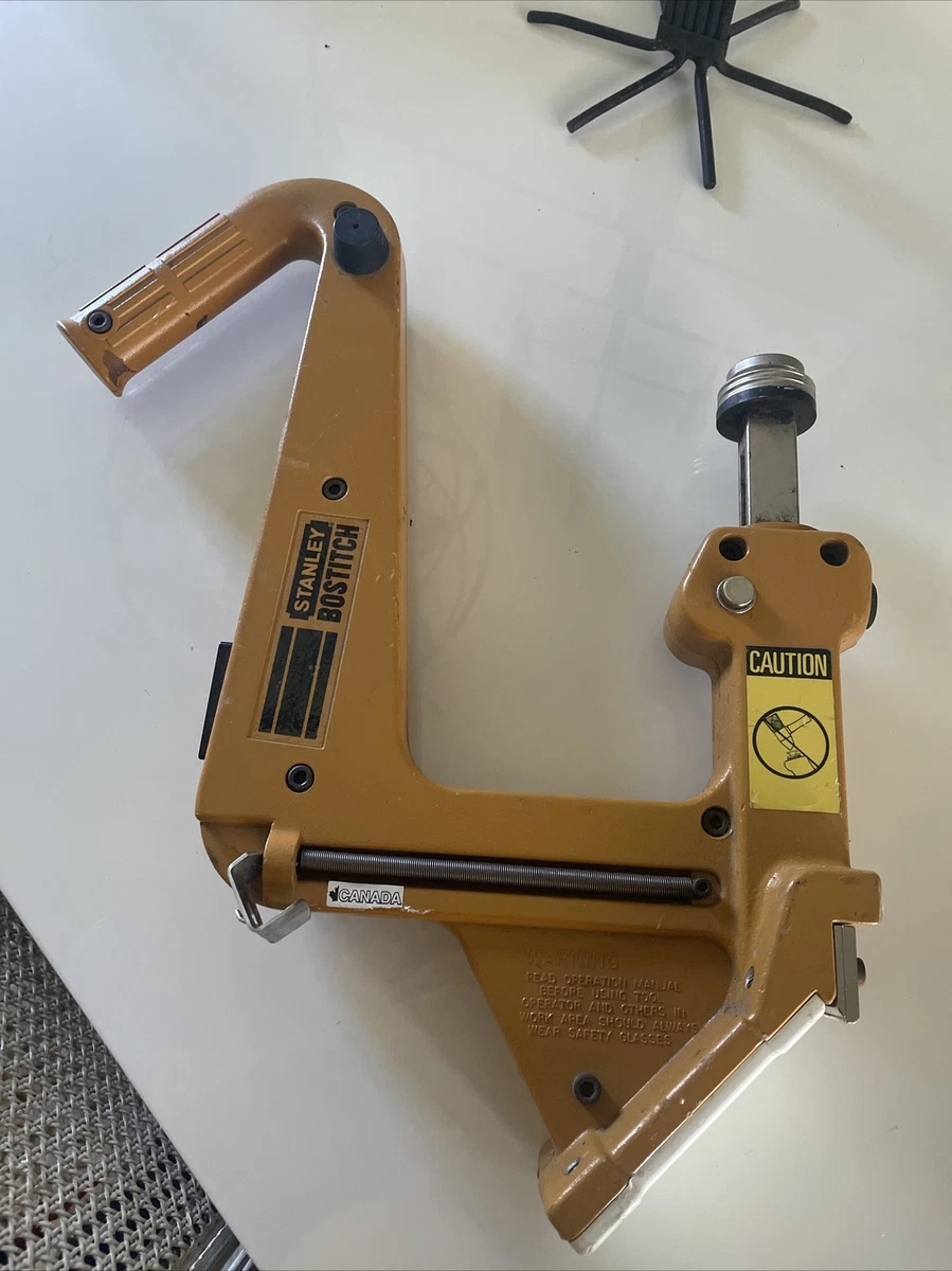 STANLEY BOSTITCH MANUAL HARDWOOD FLOOR NAILER no hammer