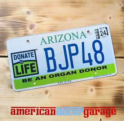 USA Nummernschild/Kennzeichen/license plate*Arizona Organ Donor *
