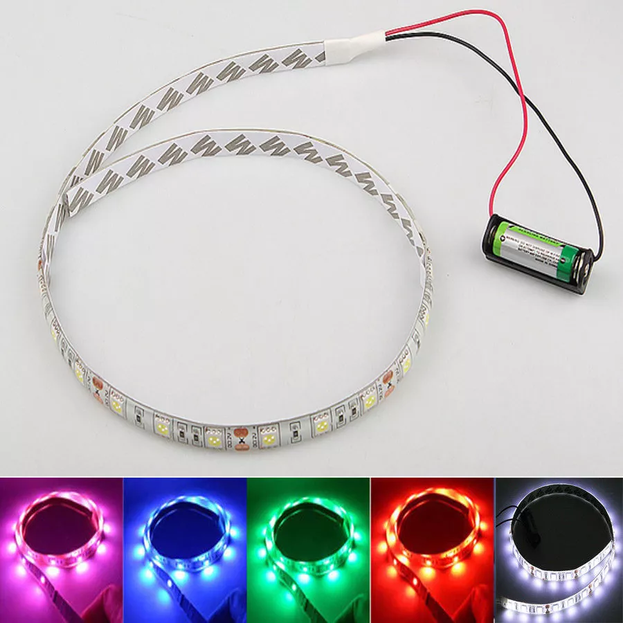 12v battery online led strip lights