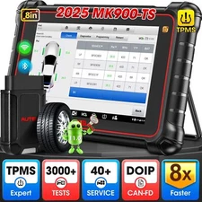 2025 Autel MaxiCOM MK900TS MK900-TS Full TPMS Diagnostic Scanner DoIP/CAN FD