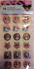 New Lol Surprise 18 Puffy Stickers 