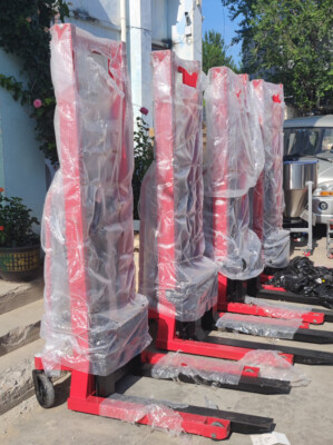 Manual Hydraulic Pump Walkie Warehouse Forklifts Stackers Reach Pallet 2200 lbs