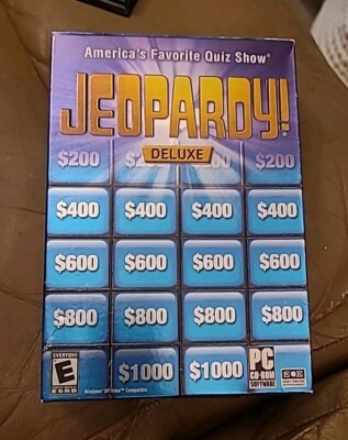 Jeopardy Deluxe PC 2007 Computer Game 