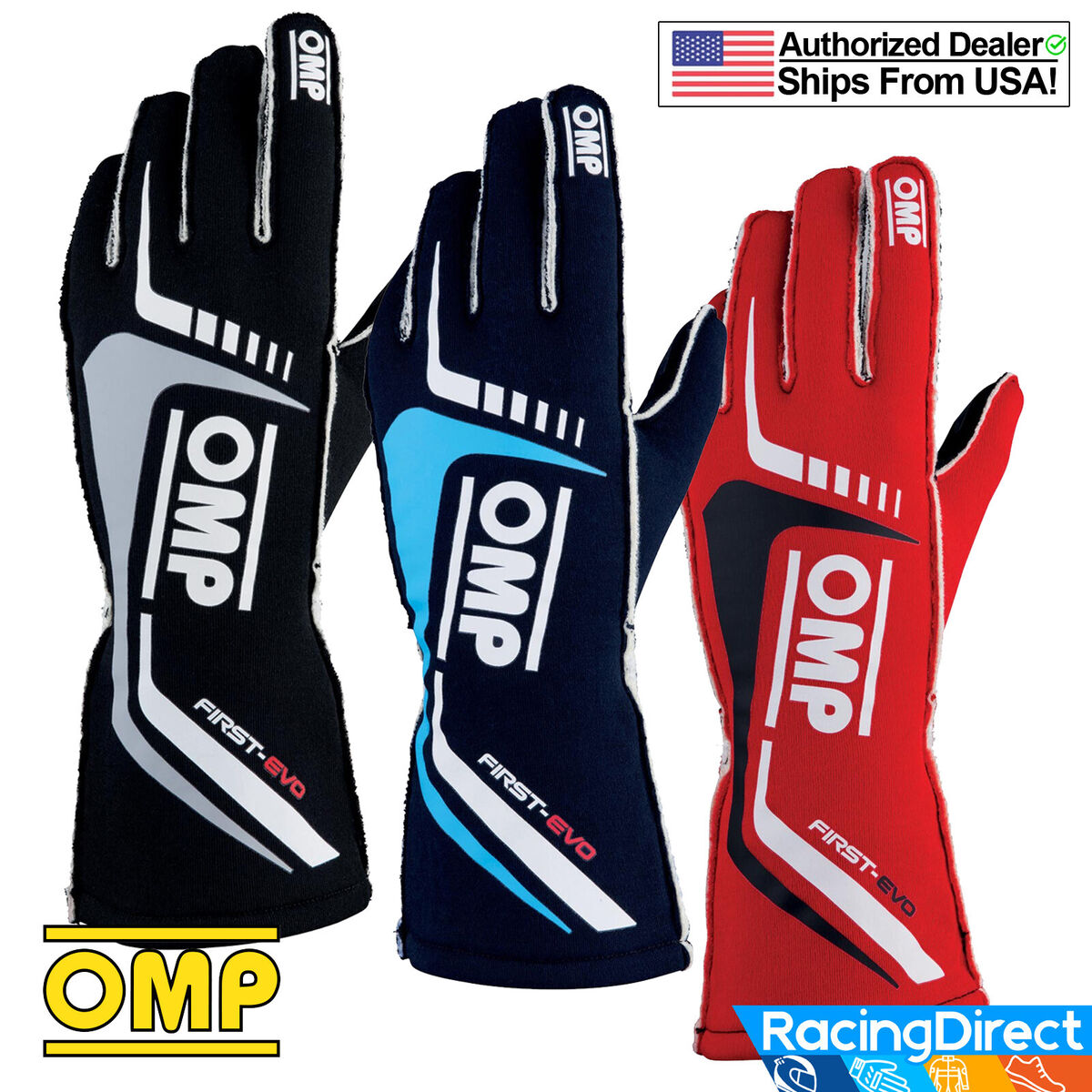OMP First EVO Gloves OMP First EVO Gloves