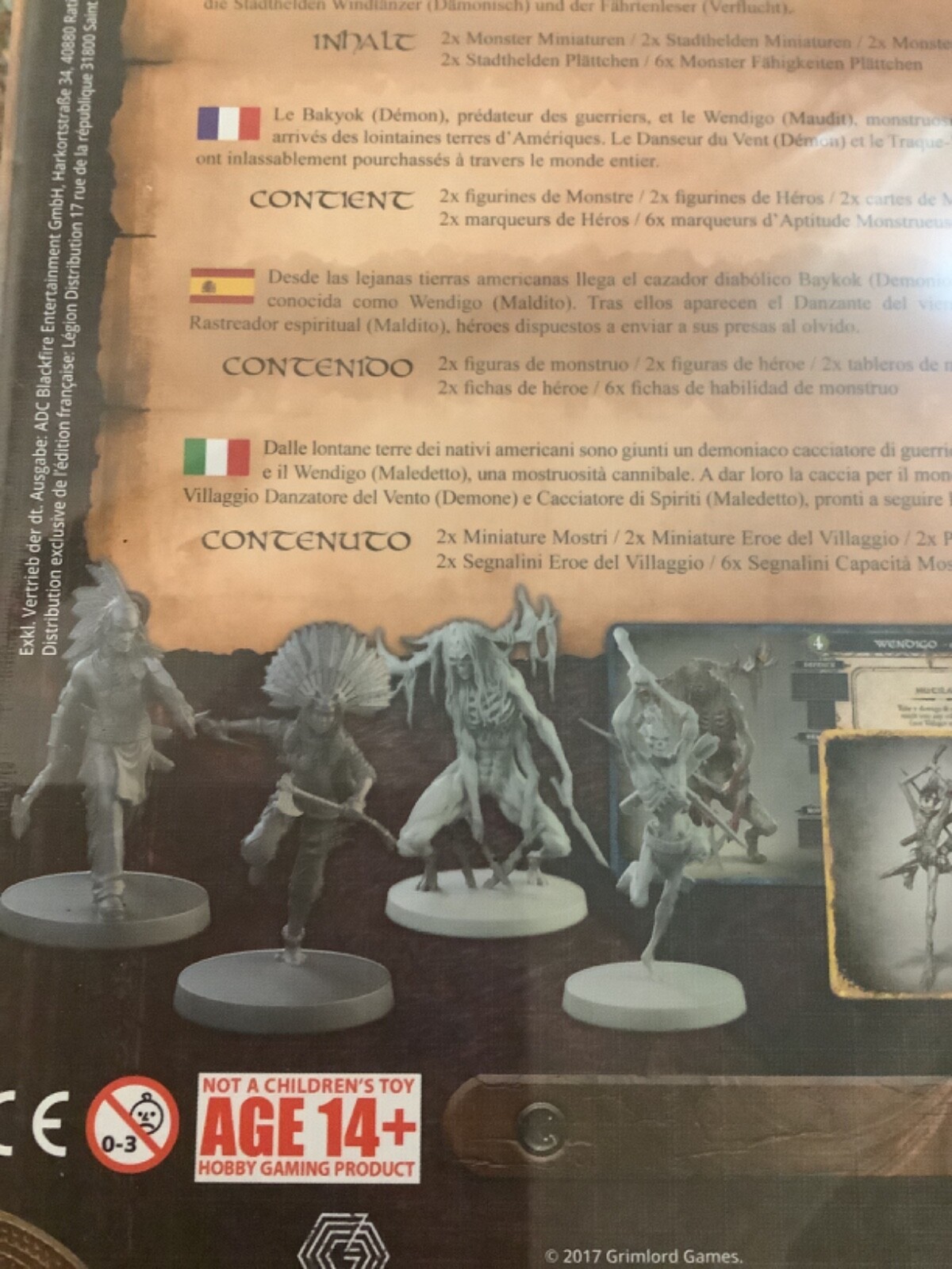 Grimlord Board Game Rage & Avarice Box SW (New)