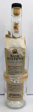 Basil Haydens Kentucky Straight Bourbon Whiskey Bottle with Cork Stopper