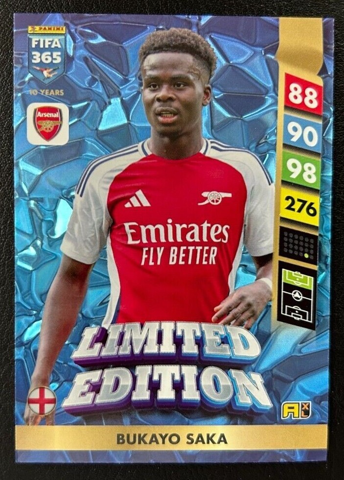 fifa 365 limited edition cards Panini Fifa 365 2025 Adrenalyn XL Limited Edition Cards Chose Select