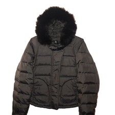Mixit Down Parka/jacket With Fur Trimmed Hood Women’s Sz Small
