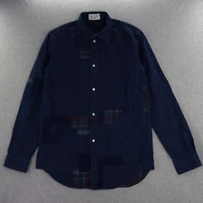 Paul Smith Red Ear Village Industries Denim Jacket XXL 2XL Blue Patch Work