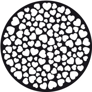 Pochoir Pour Gateau Artemio Funny Cuisine Petits Coeur Sissi Scrapbooking Ebay