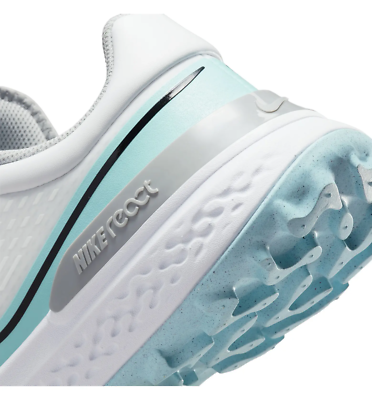 Nike Infinity Pro 2 Wide White/Grey/Blue Men Spikeless Golf Shoes