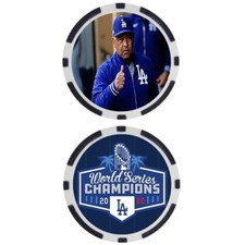 Dave Roberts - Los Angles Dodgers 2020 World Series Champs Collectable Chip
