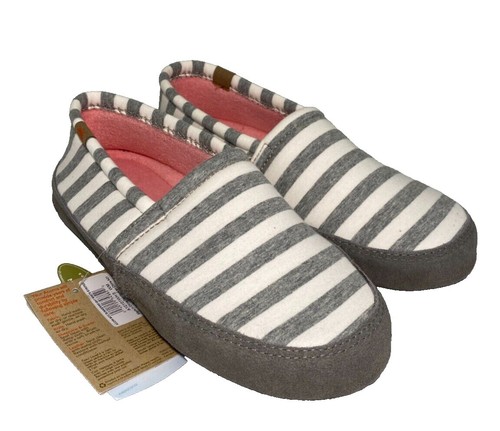SKECHERS Melson Raymond Canvas Slip on Moccasin Shoes Taupe  display picture 1