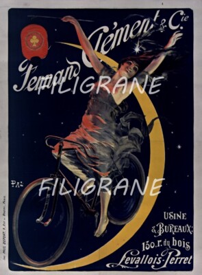 RACER VéLO/CYCLES Rfsx-POSTER HQ 60x90cm d'une AFFICHE VINTAGE