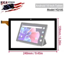 New Touch Screen Digitizer Glass Panel fit Android 10 Inch Tablet Model: YQ10S