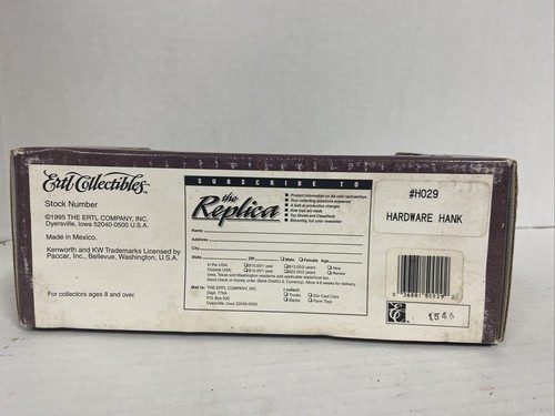 Ertl 1:34 1925 kenworth Hardware hank Bank - Picture 6 of 6