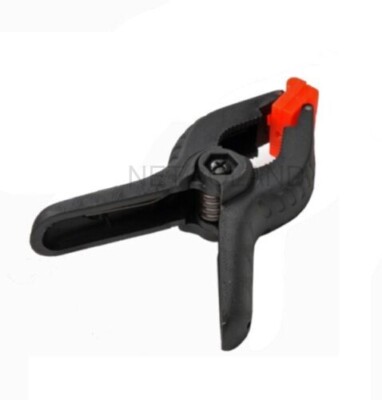 2PC 6'' Durable Heavy Duty Plastic Spring Clamps Tips 2.25'' Jaw Opening Studio