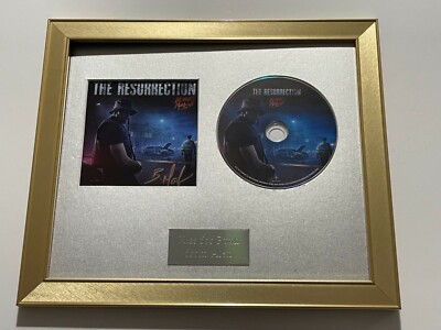 SIGNIERT/AUTOGRAMMIERT BUGZY MALONE - DIE AUFERSTEHUNG GERAHMTE CD PRÄSENTATION