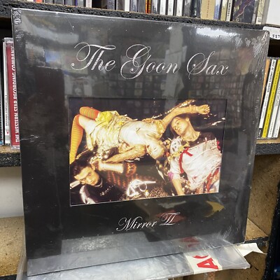 The GOON SAX - Mirror II (2021) NEW WHITE/BLACK MARBLED VINYL LP. Go Betweens