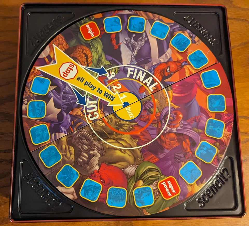 MARVEL Scene It? Deluxe Edition 2 DVD Collector's Tin Box Board Game (NEW) - Image 2 of 3