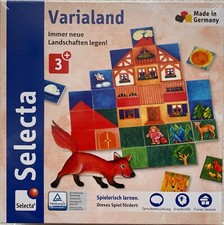 Selecta Game & Puzzle Varialand Puzzle Wooden Toy Children's Toy 63021