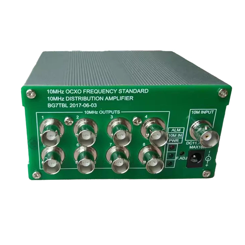 1PC 10MHz Distribution amplifier OCXO frequency standard 8 port output 10MHz - Image 3 of 4