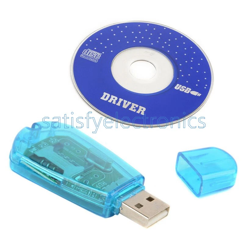 USB Teléfono Celular Estándar Lector de Tarjetas SIM Copia Clonador Escritor SMS Copia de Seguridad GSM/CDMA - Imagen 2 de 4