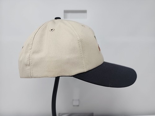 Vintage Dekalb Hat Cap Mens Snapback Beige K Products Made In USA 90s Farming - Picture 3 of 7