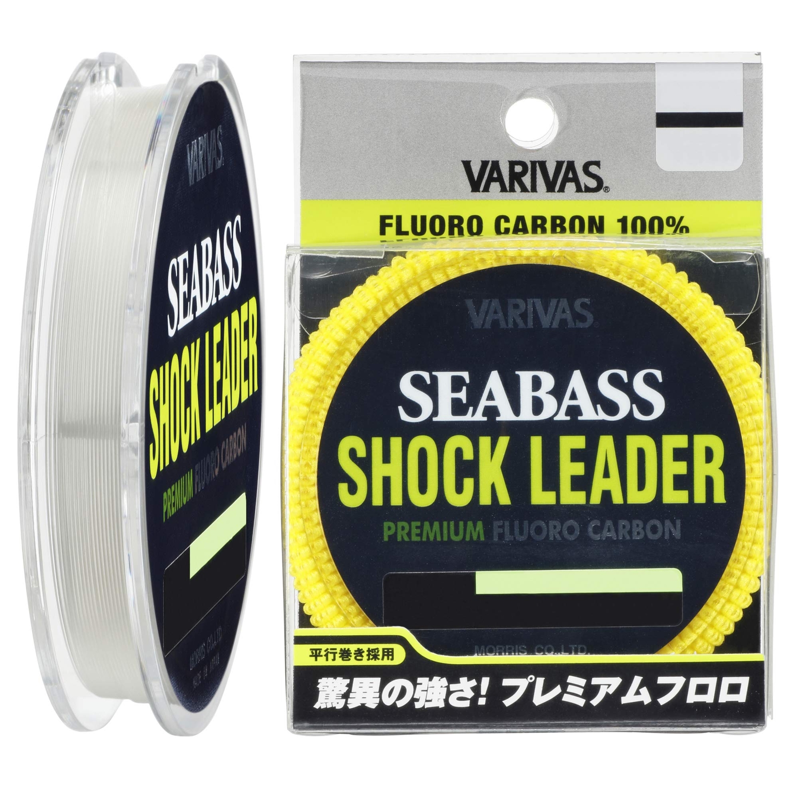 MORRIS VARIVAS Leader Shock Seabass In Fluorocarbon 30M 25LB Pesca 050809