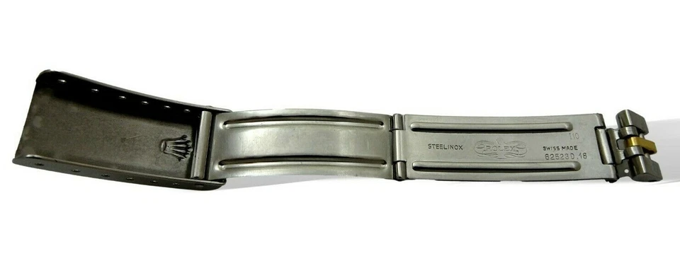 Rolex 10 6917 Datejust Date 1984 18k y acero correa de reloj cierre de hebilla eslabón de 11 mm Foto 4 de 4