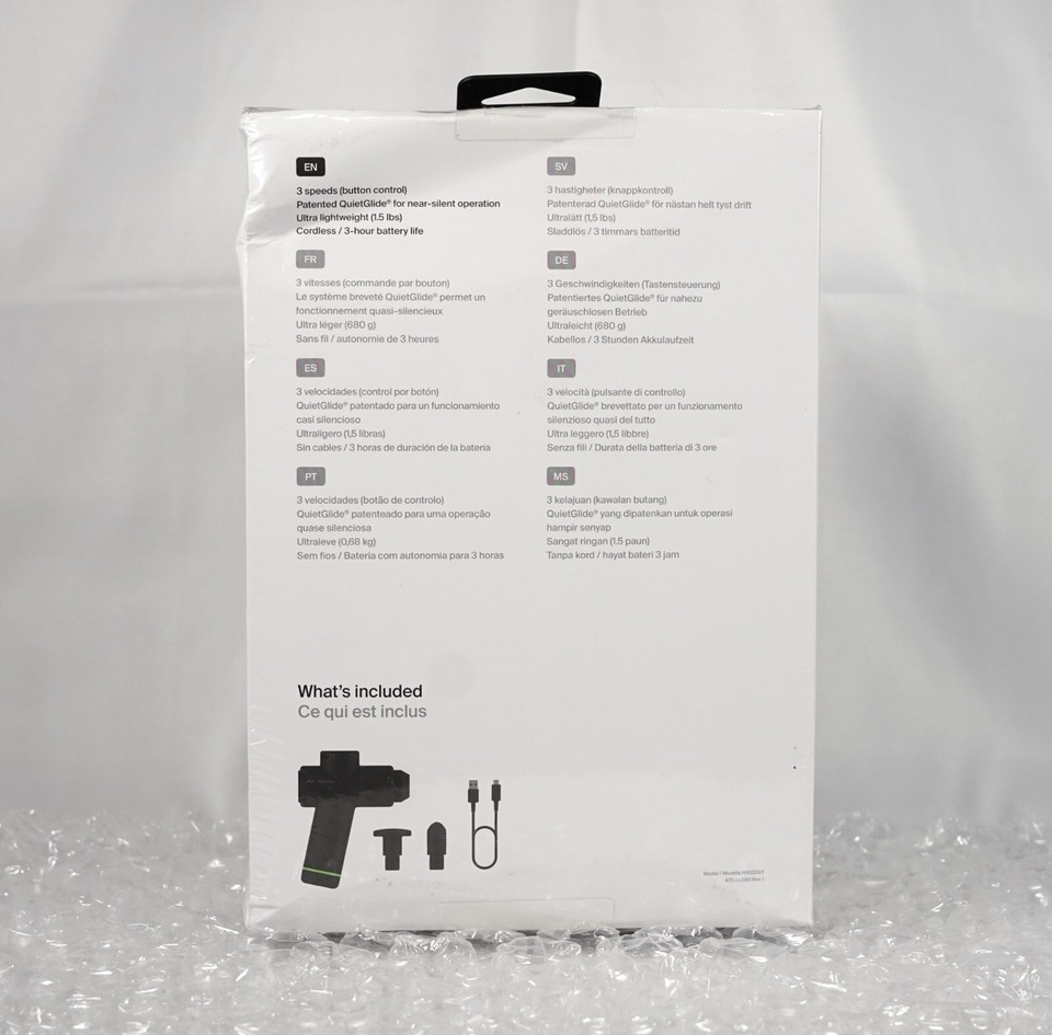 Hyperice Hypervolt 2 Go Massage Gun New Factory Sealed & Free Shipping ...