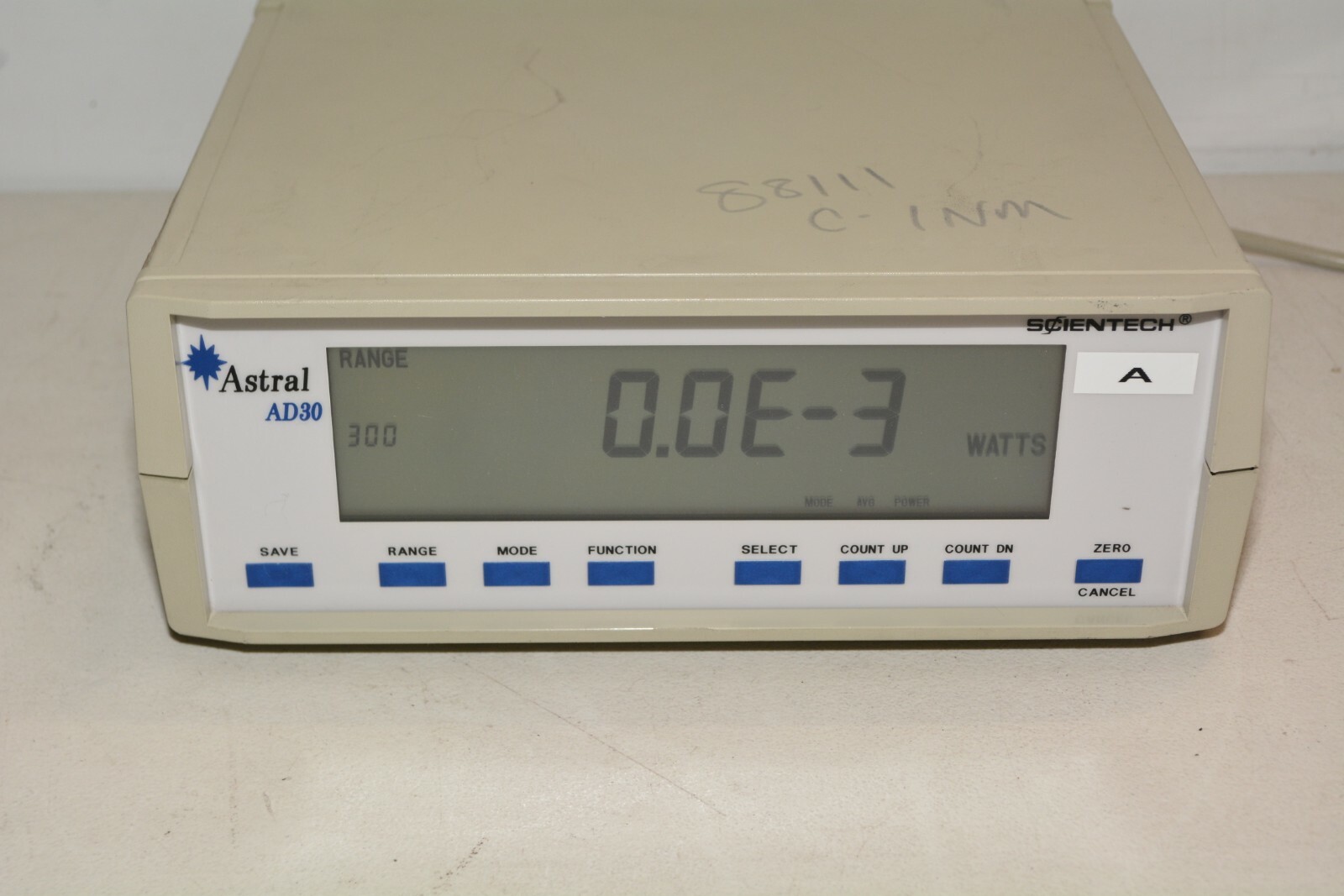 Scientech Astral Ad30 Laboratory Benchtop Laser Power Meter for sale ...