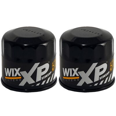 Wix Xp Pair Set Of 2 Engine Motor Oil Filters For Ford Honda Mazda Mercury 2WD