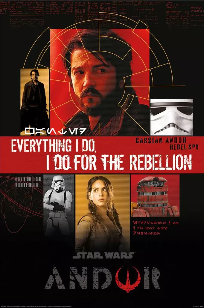 Star Wars: Andor - TV Poster (Cassian Andor: For The Rebellion