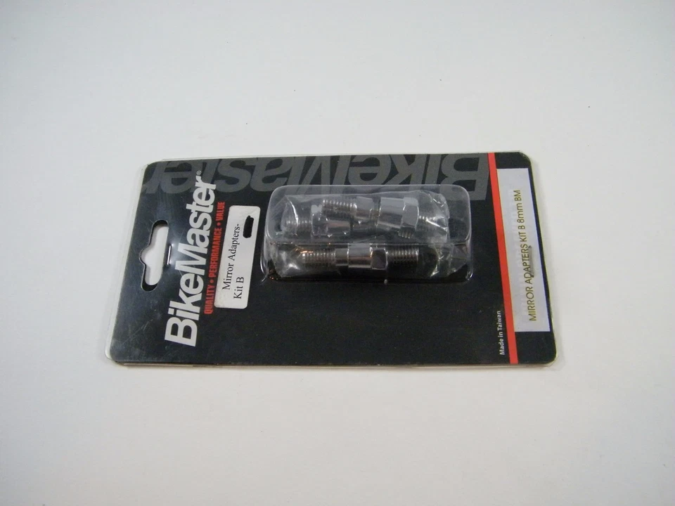 OEM & ORIGINAL ~ BIKE MASTER MIRROR ADAPTER, 8MM, BM, KIT B (3) PER PACKAGE - Image 4 of 4
