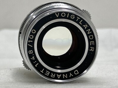 Voigtländer Dynaret 100mm f/4.8 DKL Deckel mount nr. 4198893